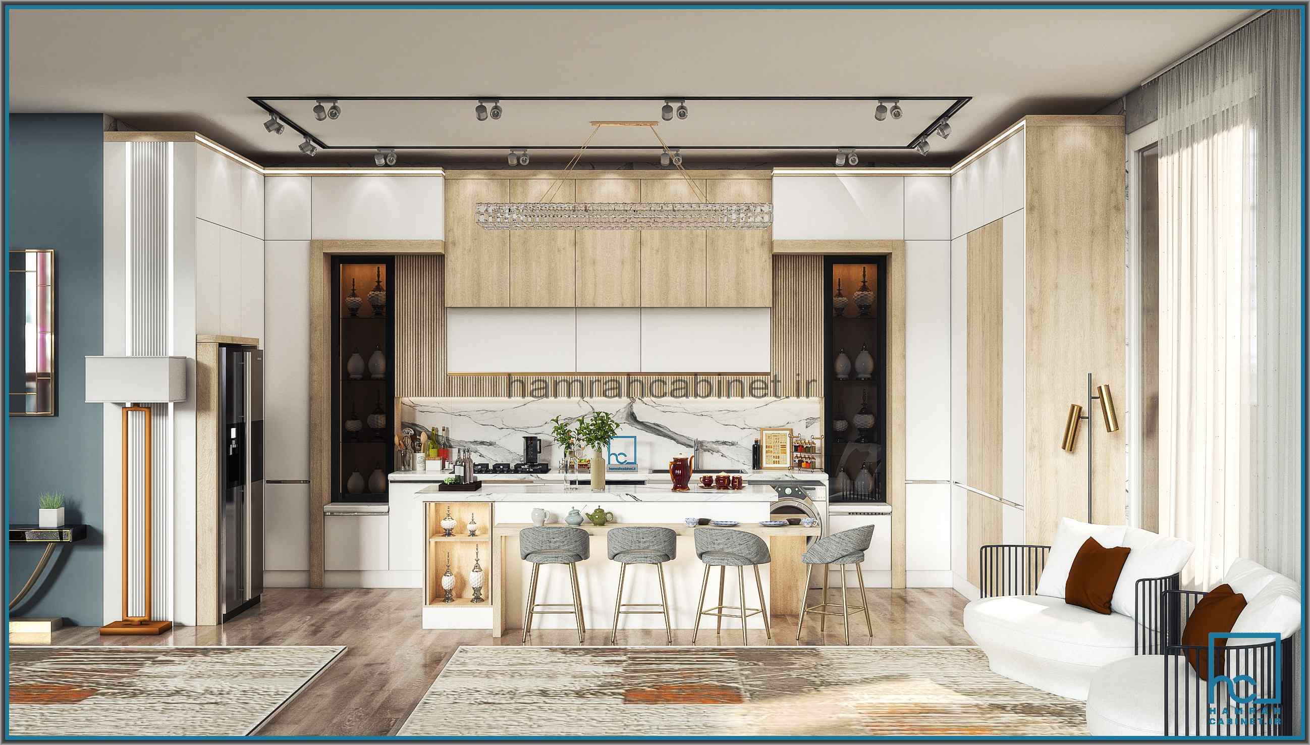 کابینت مدرن ژورنالی21